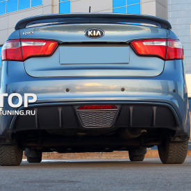 Диффузор со стоп-сигналом (ДОРЕСТАЙЛИНГ) Evolution на Kia Rio 3